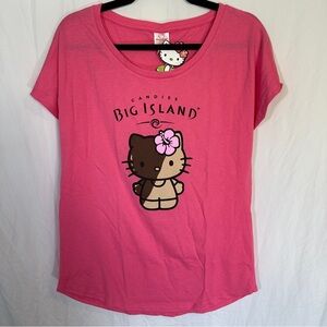 SOLD Hello Kitty Candies Big Island Hawaii Sanrio Shirt Pink M